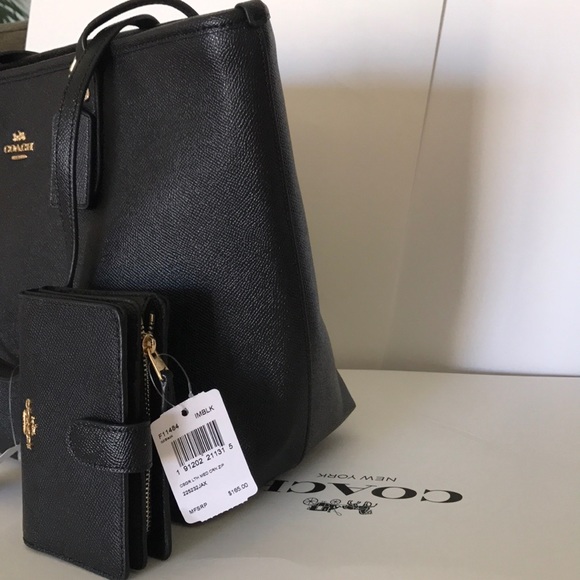 🌷coach Tote set/shoulder bag & wallet/zip top - Picture 3 of 8